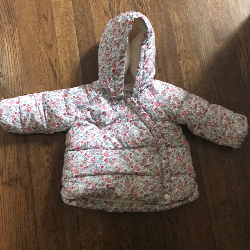 Baby girl winter coat